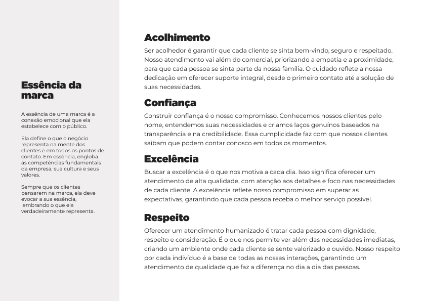 Essência da marca