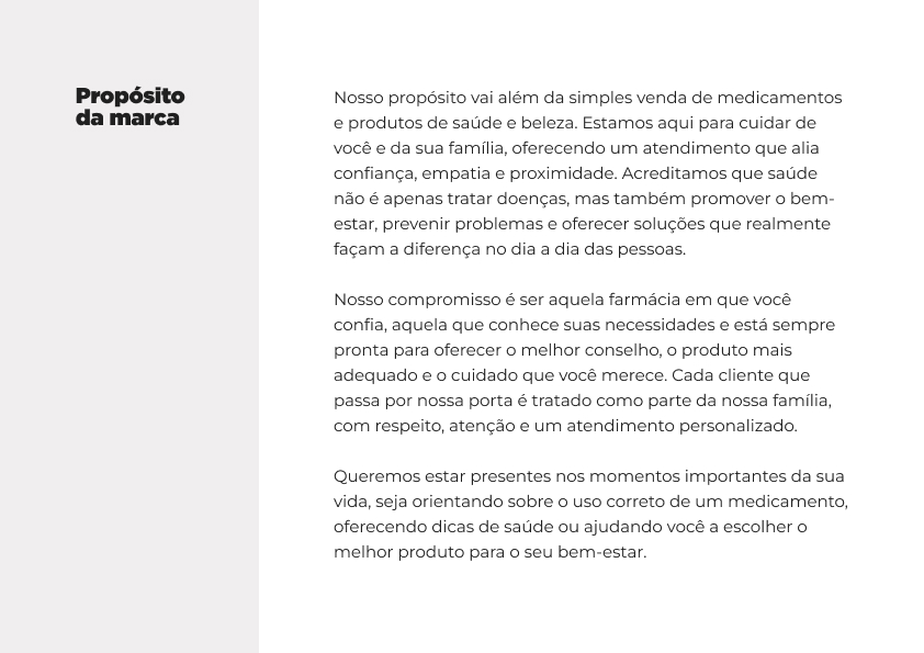 Propósito da marca